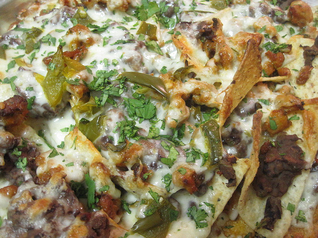 Spicy Sausage Nachos POPSUGAR Food