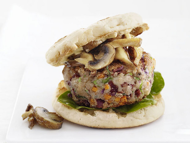 Meatless Recipe For Veggie Burgers With Mushrooms Meatless Recipe For Veggie Burgers With Mushrooms