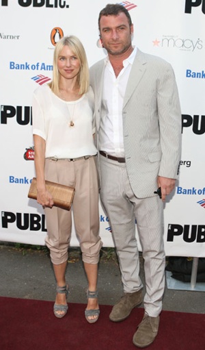 Naomi Watts Wears Icy Neutral Accessories at 2010 Public Theater Gala Naomi Watts Wears Icy Neutral Accessories at 2010 Public Theater Gala