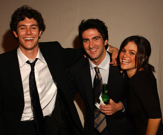 Adam Brody and Rachel Bilson hung out with OC creator Josh Schwartz at a 2003 Emmys afterparty.
Adam Brody and Rachel Bilson hung out with OC creator Josh Schwartz at a 2003 Emmys afterparty.