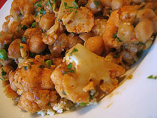 New York Time Recipe For Chickpeas, Cauliflower, Peas, and Couscous New York Time Recipe For Chickpeas, Cauliflower, Peas, and Couscous
