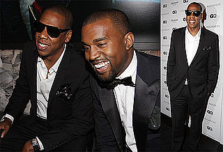 Pictures of Kayne West and Jay-Z at a Rocawear Event Held at the Gansevoort Hotel in NYC Pictures of Kayne West and Jay-Z at a Rocawear Event Held at the Gansevoort Hotel in NYC