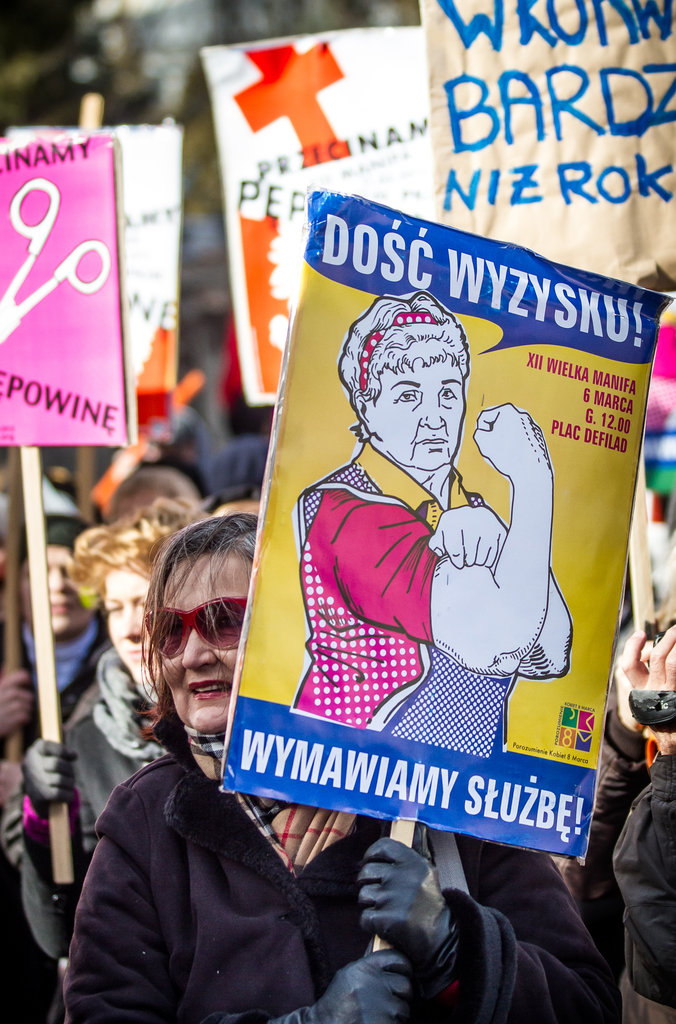International Women's Day in Poland, 2012 International Women's Day in Poland, 2012