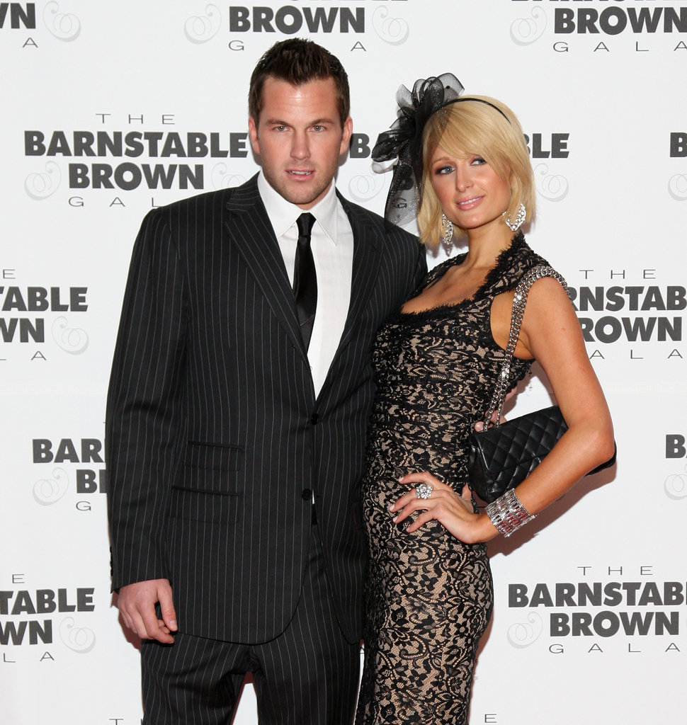 Paris Hilton and Doug Reinhardt celebrated the 2009 Derby at the Barnstable Brown Party.
Paris Hilton and Doug Reinhardt celebrated the 2009 Derby at the Barnstable Brown Party.