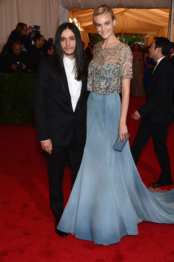 Caroline Trentini and Olivier Theyskens Caroline Trentini and Olivier Theyskens