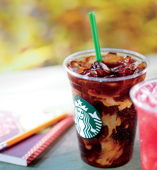 Iced Coffee With Milk and Flavored Syrup Bang For Your Buck 7