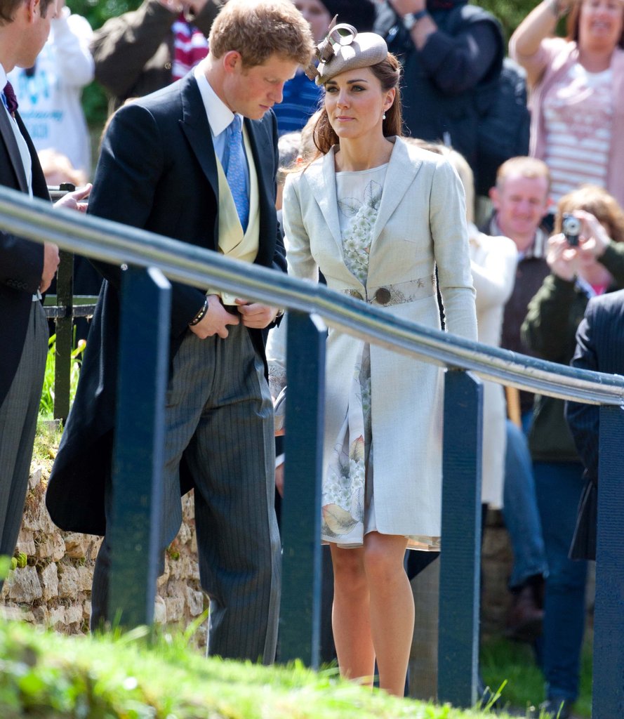 Kate Middleton, Prince William & Prince Harry Attend A Friend's Wedding Kate Middleton, Prince William & Prince Harry Attend A Friend's Wedding