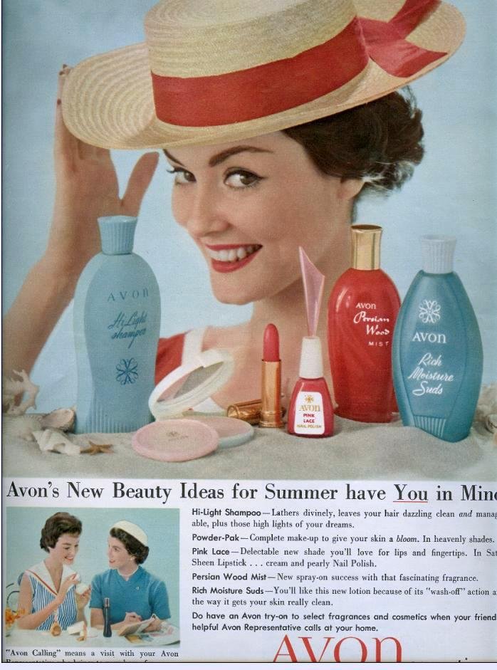 This Summer, "give your skin a bloom" with Avon makeup.
This Summer, "give your skin a bloom" with Avon makeup.