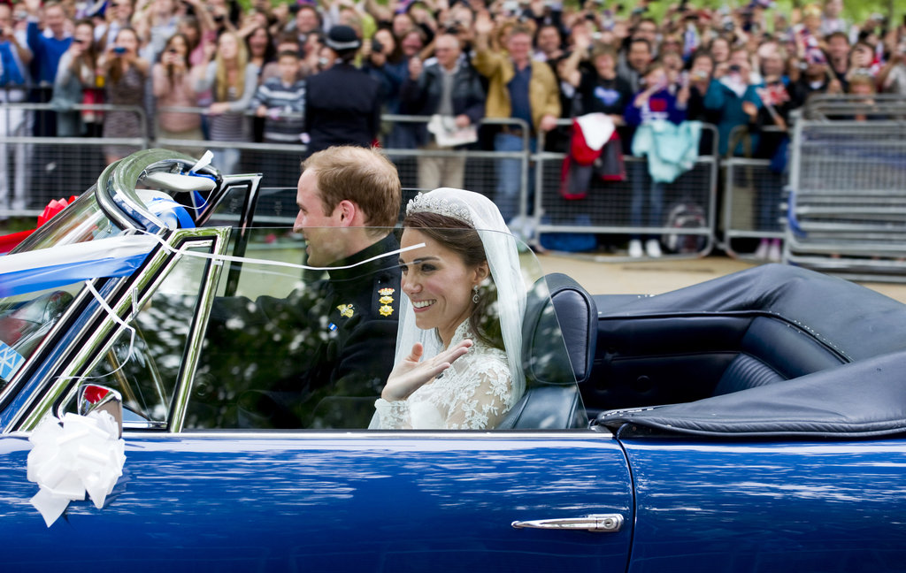 He Took Kate For a Sweet Newlywed Ride He Took Kate For a Sweet Newlywed Ride