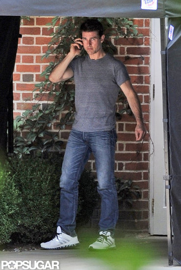Tom Cruise left his London hotel. Tom Cruise left his London hotel.
