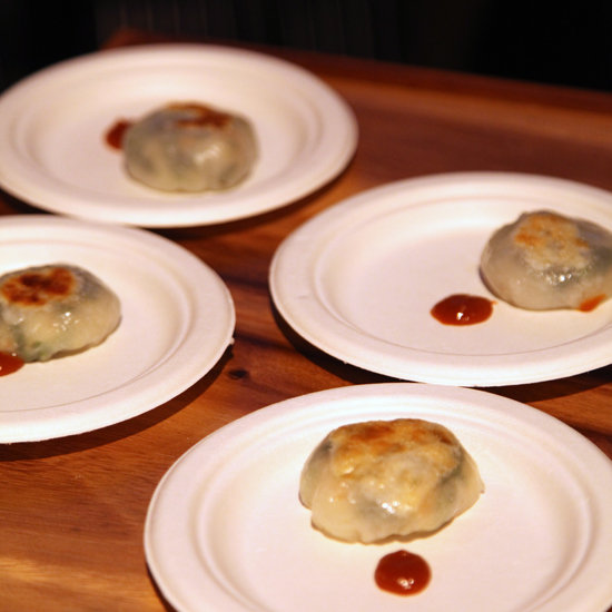 Wo Hing's Chive Pancake and House-Made Sriracha Wo Hing's Chive Pancake and House-Made Sriracha
