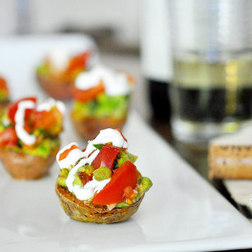 Mini Potatoes With Tomato-Avocado Salsa Recipe Mini Potatoes With Tomato-Avocado Salsa Recipe