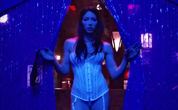 Jessica Biel Strip Nude Scene From Powder Blue 49