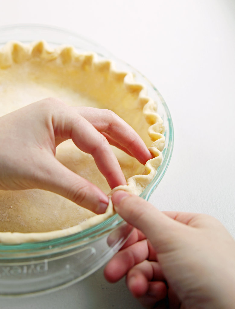 Crimping Pie Crust 35 Culinary Skills to Master in 2016 POPSUGAR Food