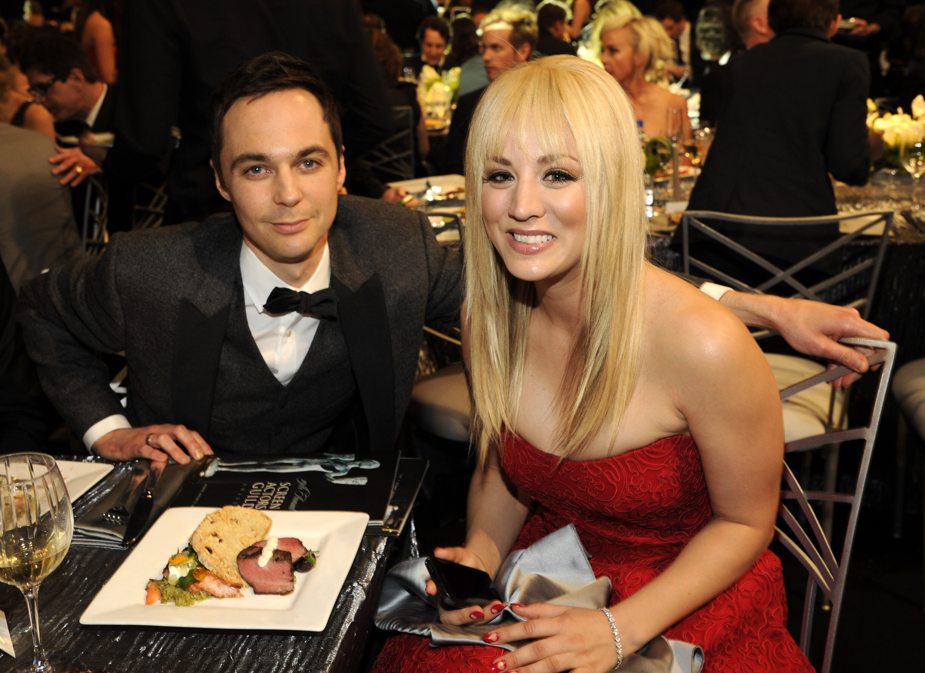 Jim Parsons and Kaley Cuoco See All the Pictures of the 2013 SAG