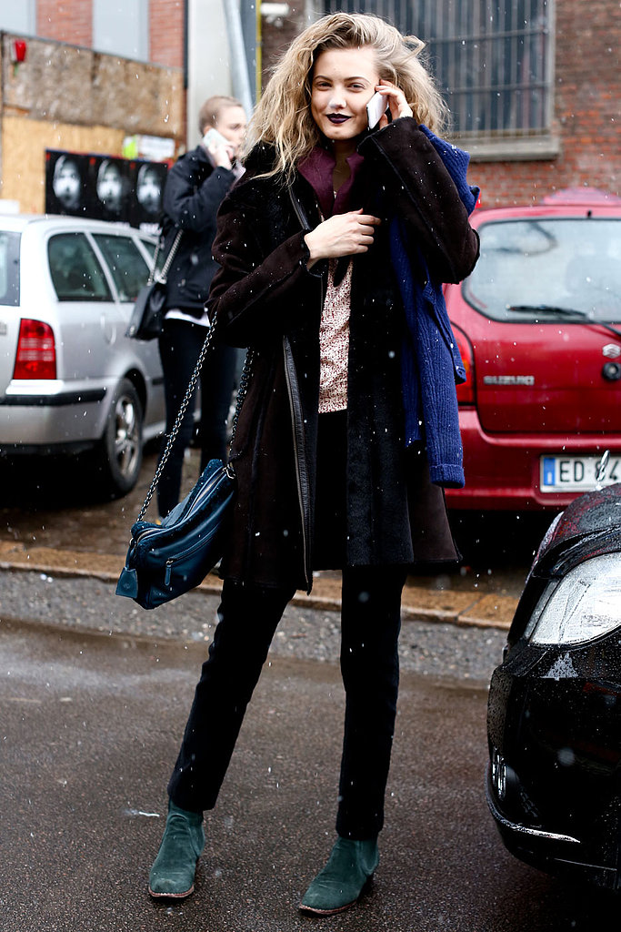 Milan Fashion Week Street Style Fall 2013 Milan Fashion Week Street Style Fall 2013