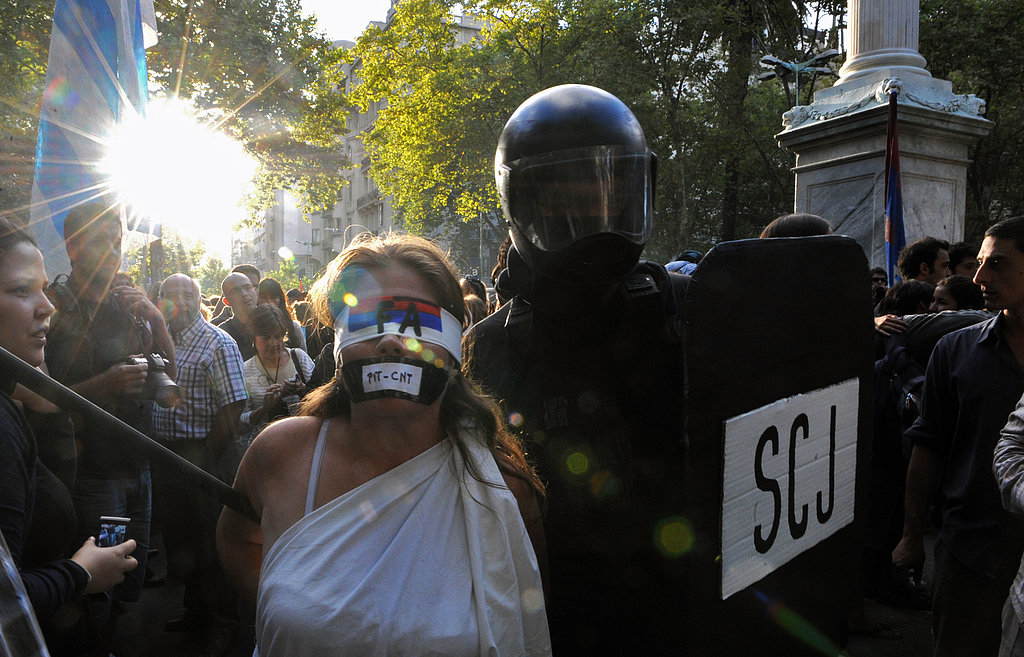 Human Rights Protest in Uruguay, 2013 Human Rights Protest in Uruguay, 2013