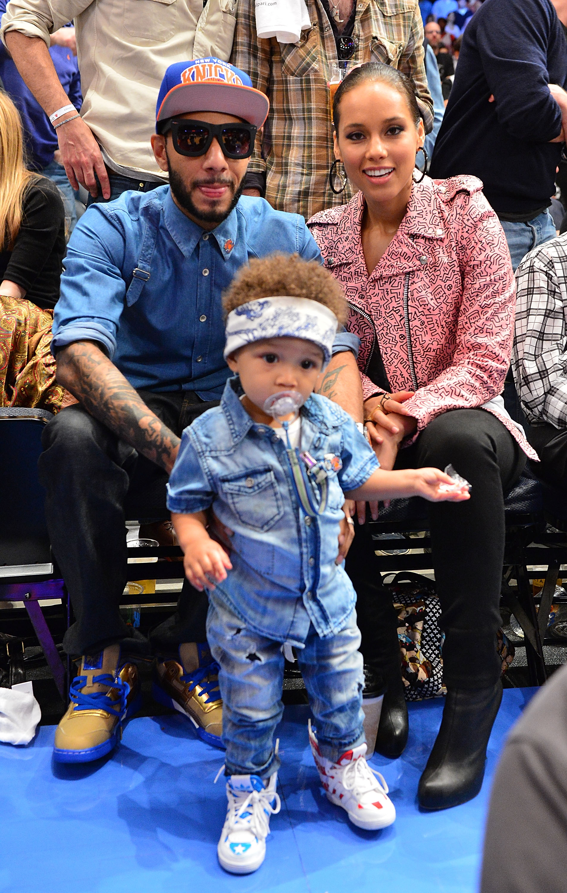 image alicia keys family