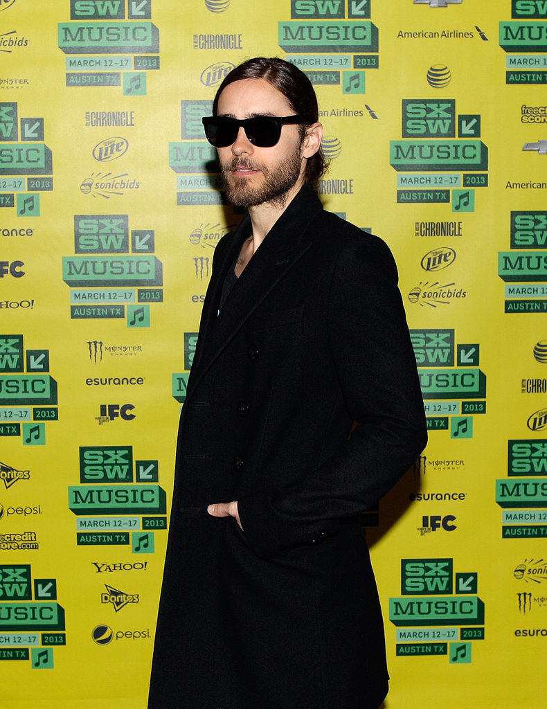 Jared Leto made an appearance at the festival.
Jared Leto made an appearance at the festival.