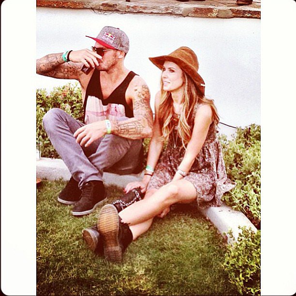Audrina Patridge and longtime boyfriend Corey Bohan people-watched on the Coachella grounds.
Source: Instagram user audrinapatridge
Audrina Patridge and longtime boyfriend Corey Bohan people-watched on the Coachella grounds.
Source: Instagram user audrinapatridge