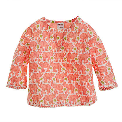For a Baby Girl: Rikshaw Design Baby Kurta For a Baby Girl: Rikshaw Design Baby Kurta