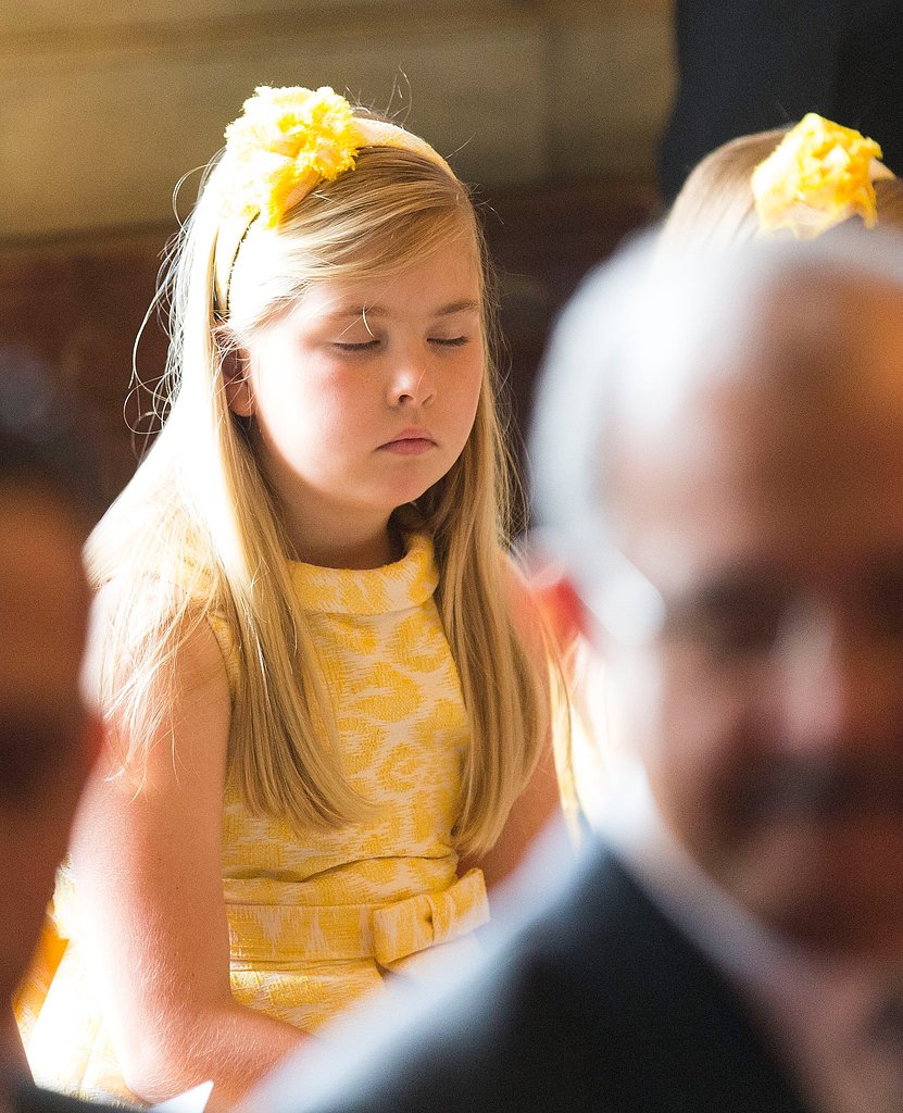 Princess Catharina Amalia Snuck In Shut Eye During The Act Of Royals