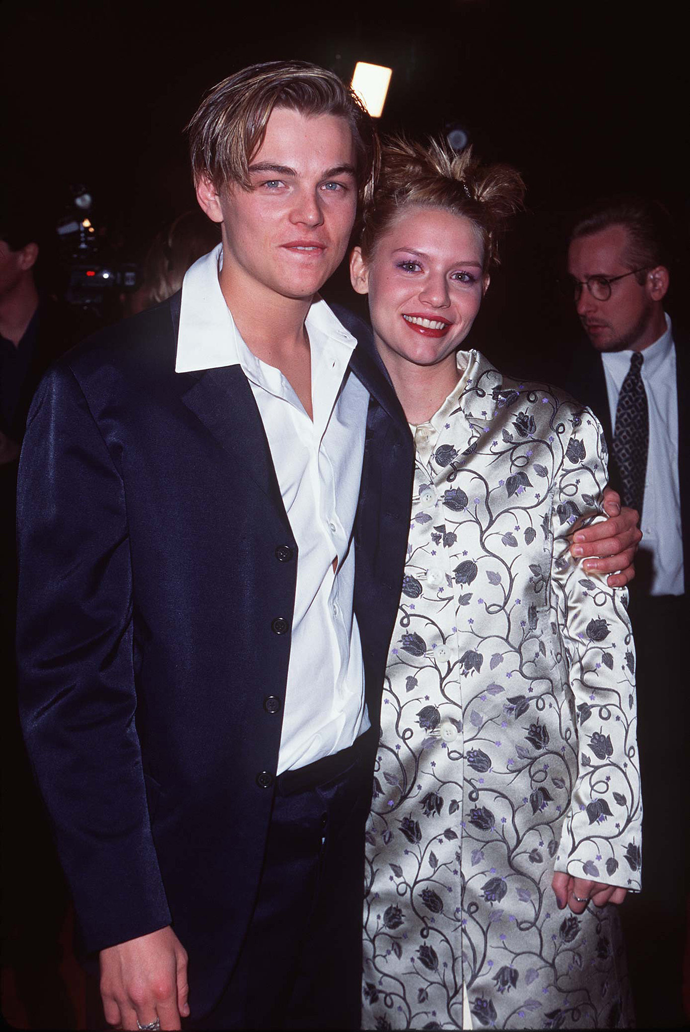 Leo and Claire Danes embraced on the red carpet at the Los Angeles Leonardo DiCaprio and the