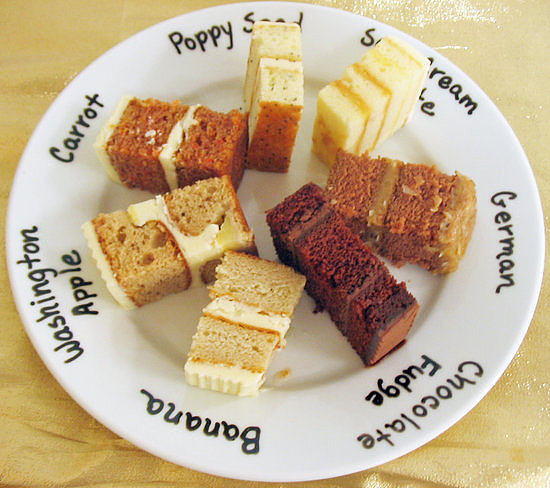 Whether you're going the DIY route and asking a friend or family member to bake up a cake, or working with a pastry shop, wedding cake design doesn't stop at aesthetics. From ultratraditional (triple chocolate) to tropical and trendy (coconut passion fruit), POPSUGAR Food has flavor combinations that will help inspire the most important aspect of your cake: what's inside.
Whether you're going the DIY route and asking a friend or family member to bake up a cake, or working with a pastry shop, wedding cake design doesn't stop at aesthetics. From ultratraditional (triple chocolate) to tropical and trendy (coconut passion fruit), POPSUGAR Food has flavor combinations that will help inspire the most important aspect of your cake: what's inside.