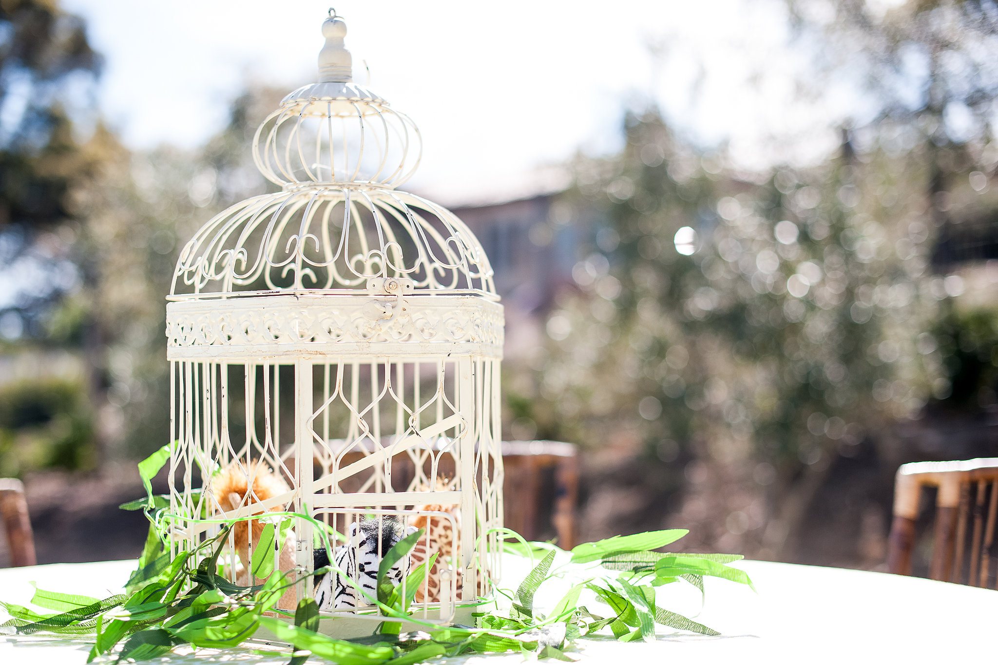 Safari Centerpieces A Safari First Birthday Party For an AnimalLovin
