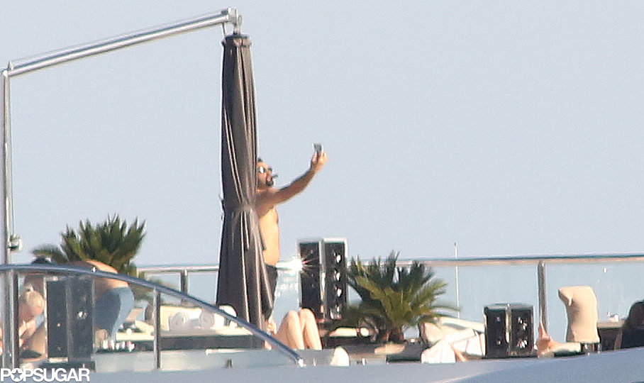 Leonardo DiCaprio captured the moment by snapping a shirtless selfie during a yacht party in the South of France in May 2013.
Leonardo DiCaprio captured the moment by snapping a shirtless selfie during a yacht party in the South of France in May 2013.