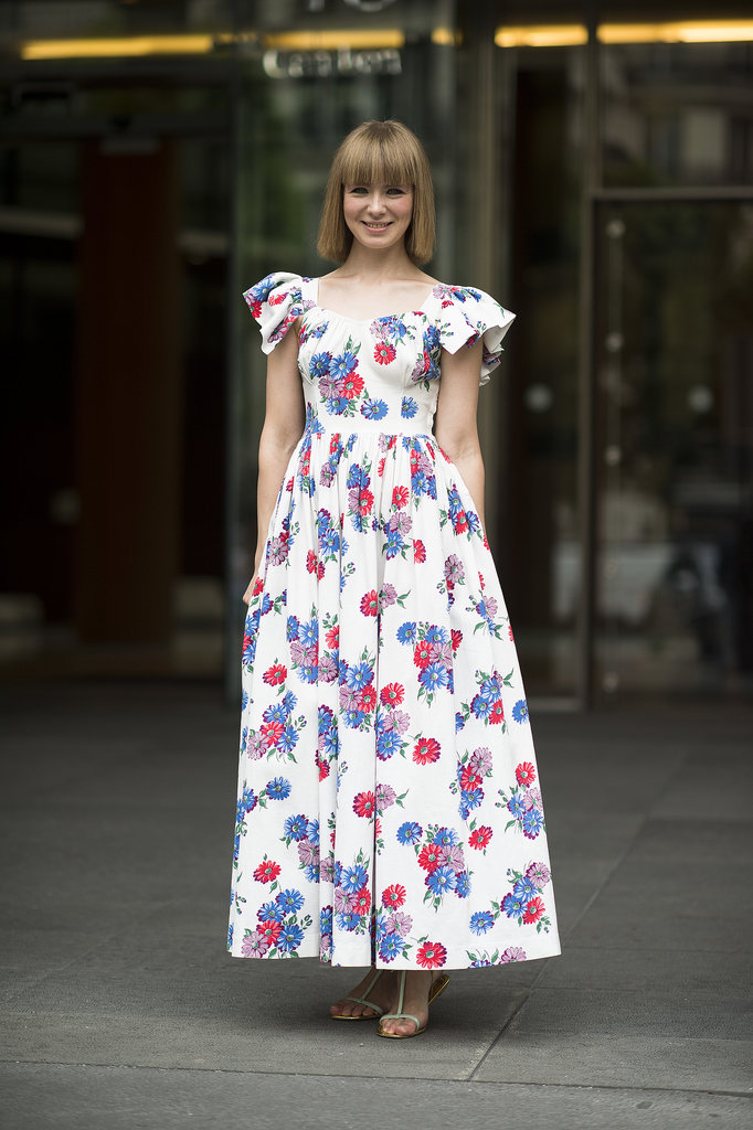 If you find a print you love, go big. This retro-feeling maxi dress had bold shoulders to boot.
Source: Le 21ème | Adam Katz Sinding
If you find a print you love, go big. This retro-feeling maxi dress had bold shoulders to boot.
Source: Le 21ème | Adam Katz Sinding