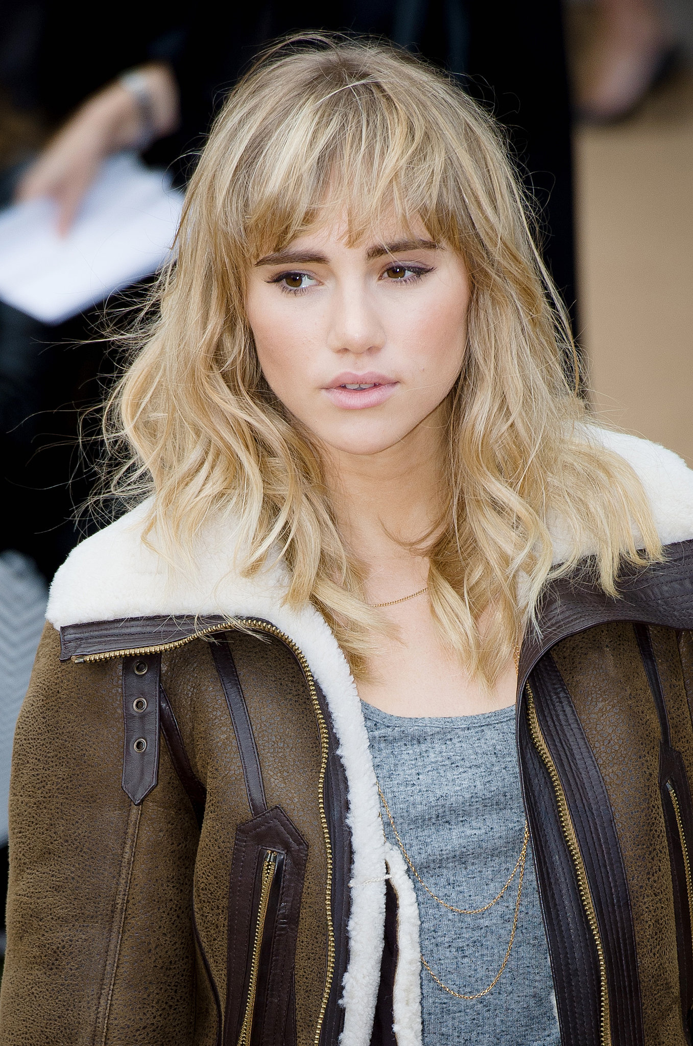 Suki Waterhouse | 60+ Trendy Bangs For All Face Shapes and Hair