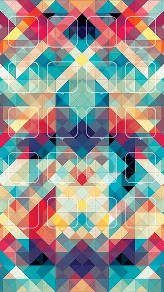 Geometric Squares 30 Pretty Iphone Wallpapers That Dont Cost A Thing Popsugar Tech 3624