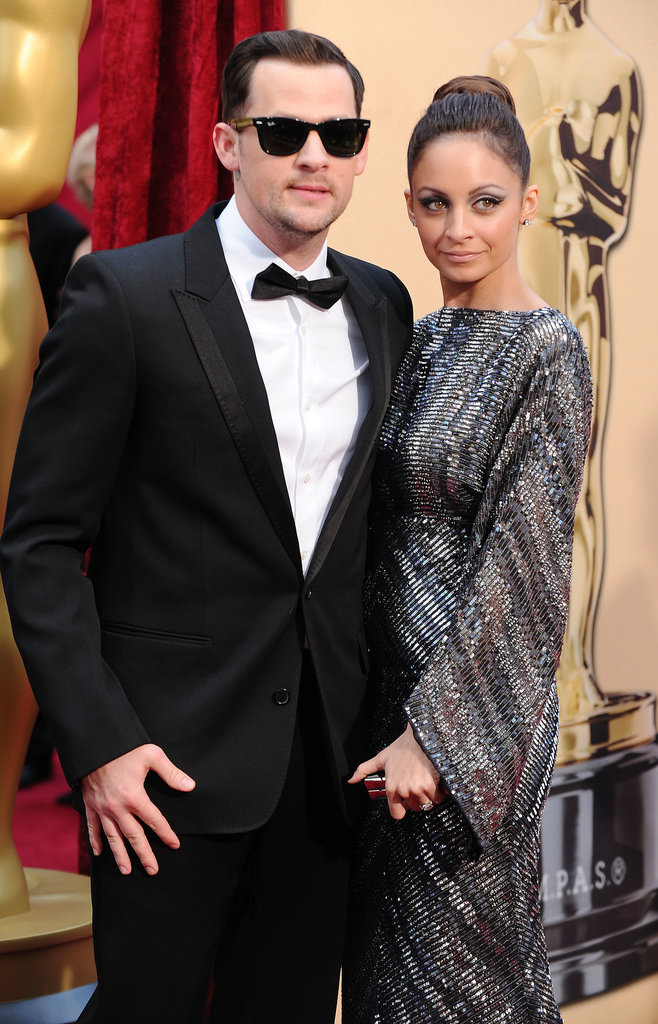 The couple kicked the glamour up a notch for the Oscars red carpet in March 2010.
The couple kicked the glamour up a notch for the Oscars red carpet in March 2010.
