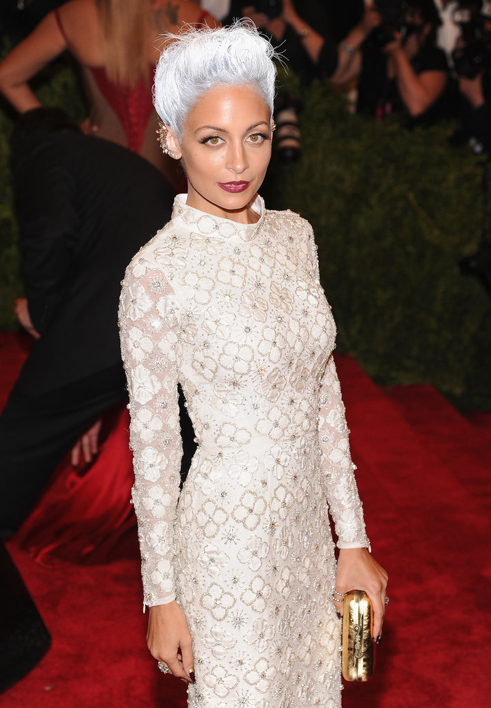She debuted a high-fashion look for the punk-themed Met Gala in NYC in May 2013.
She debuted a high-fashion look for the punk-themed Met Gala in NYC in May 2013.