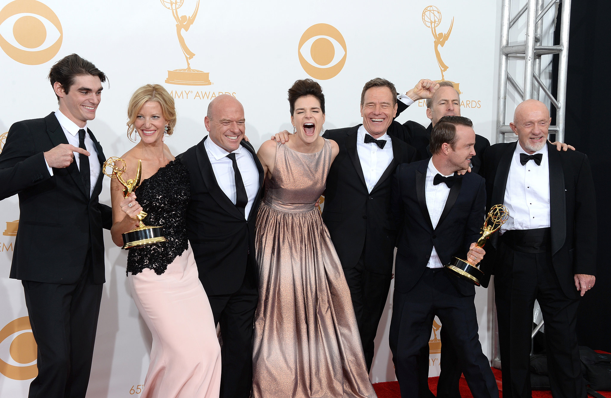 The Breaking Bad Actors Were Excited About Their Emmy Win In 2013