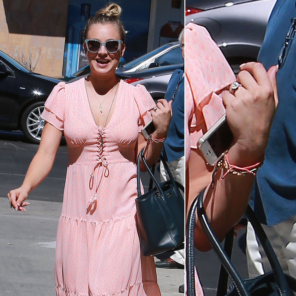 Kaley Cuoco got a big sparkler when she got engaged to Ryan Sweeting in September 2013.
Kaley Cuoco got a big sparkler when she got engaged to Ryan Sweeting in September 2013.