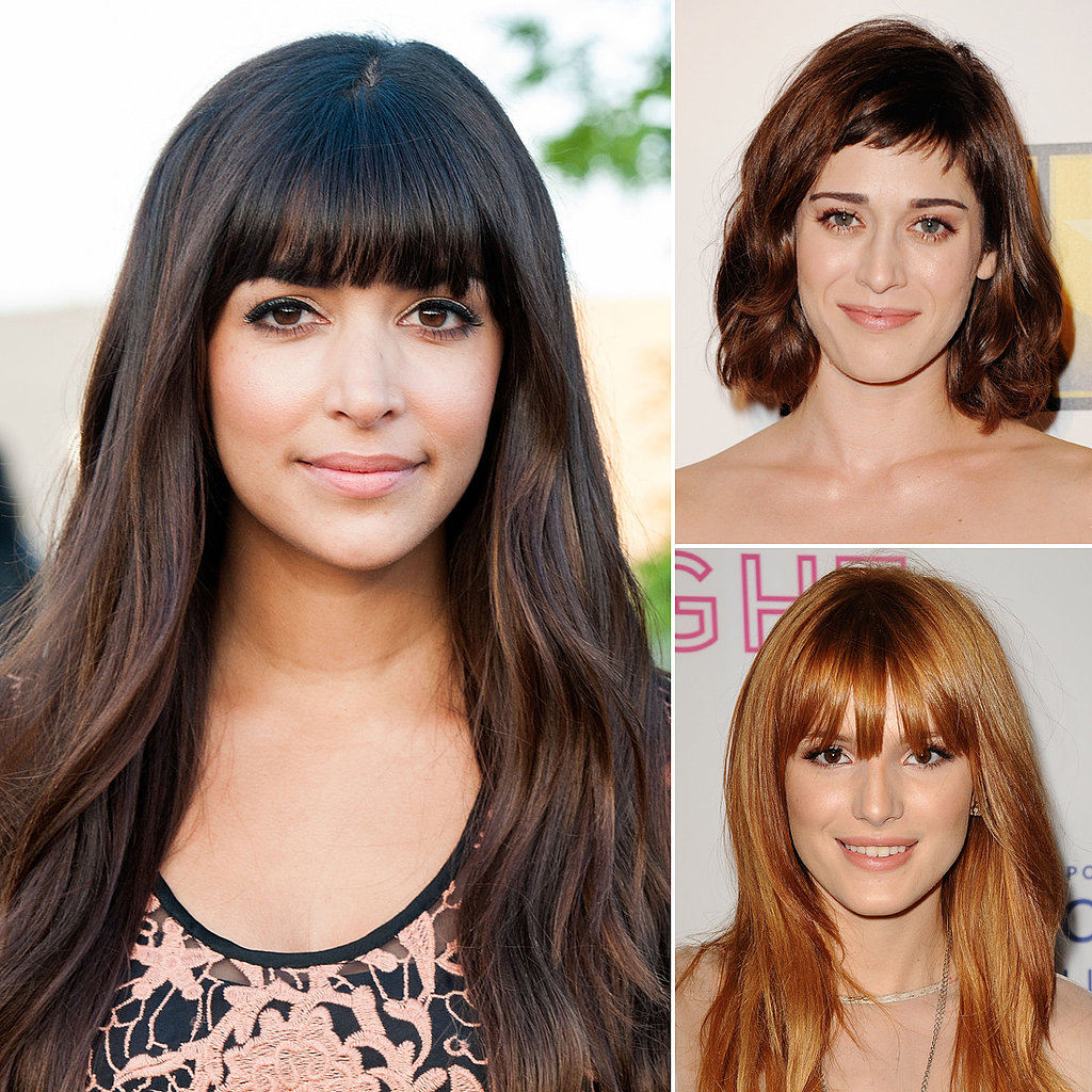 Celebrity Hair 2014 Bangs