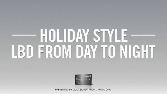 Holiday Fashion 411: How to Style Your LBD and Earn Cash Back, Too! Holiday Fashion 411: How to Style Your LBD and Earn Cash Back, Too!