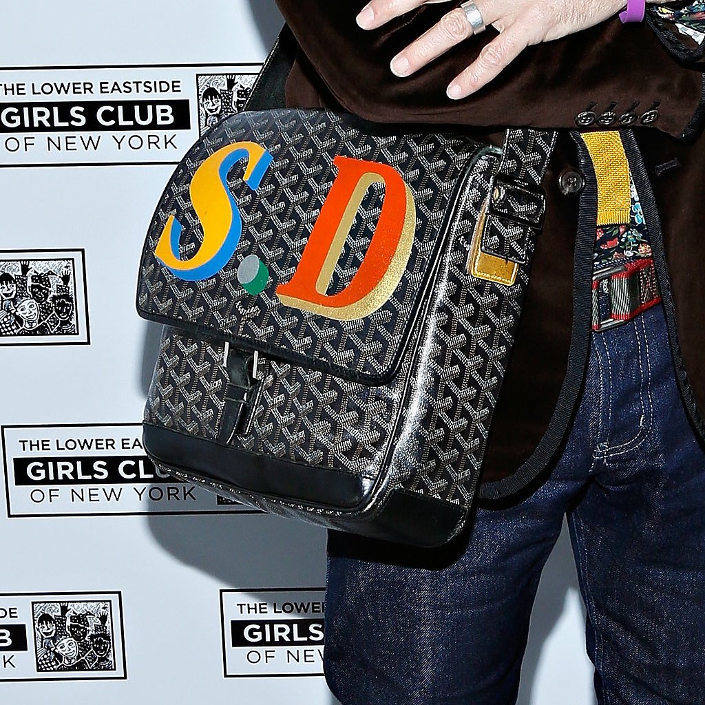 Goyard Monogrammed Computer Bag "Being able to personalize a gift A