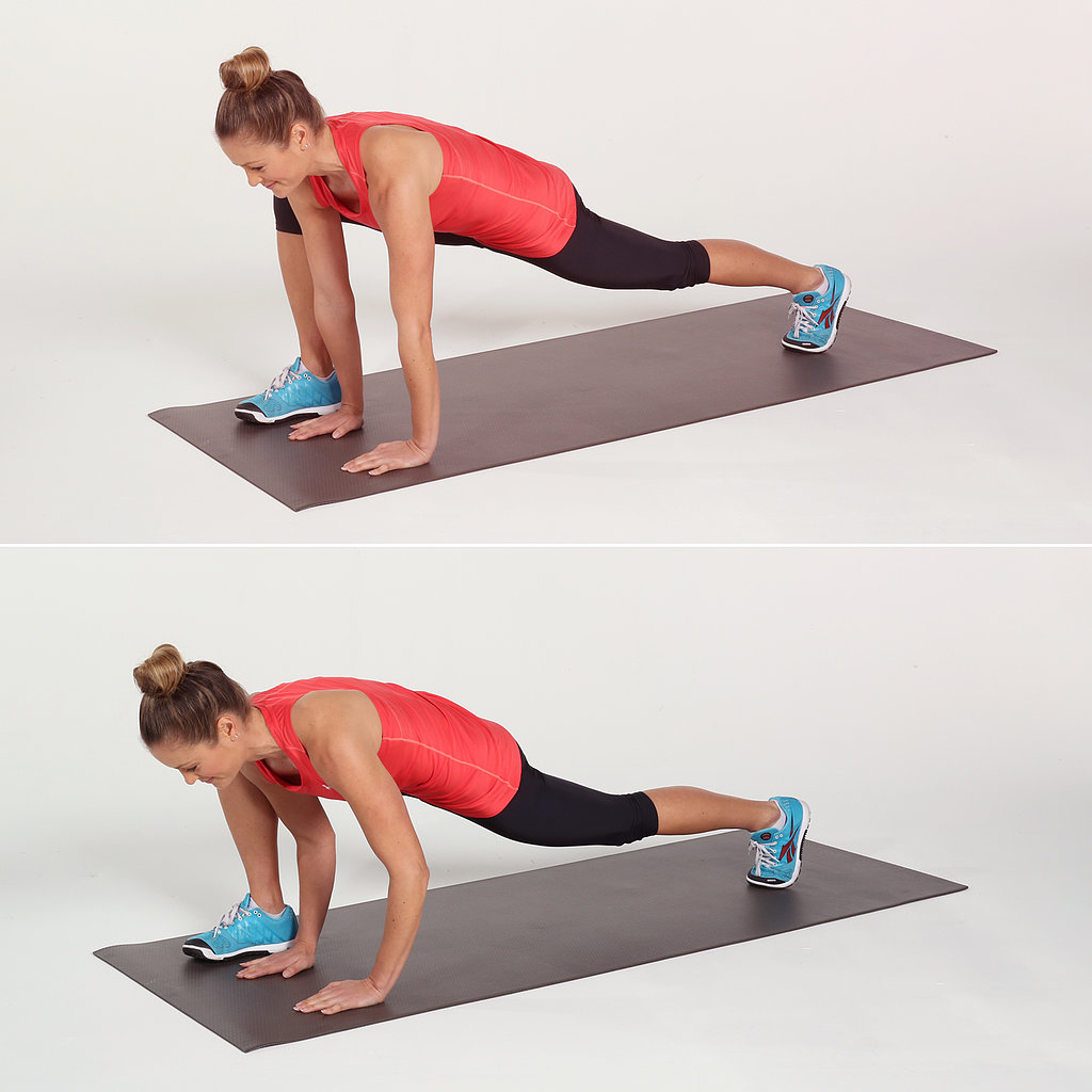 Runner's Lunge With Push-Up Runner's Lunge With Push-Up