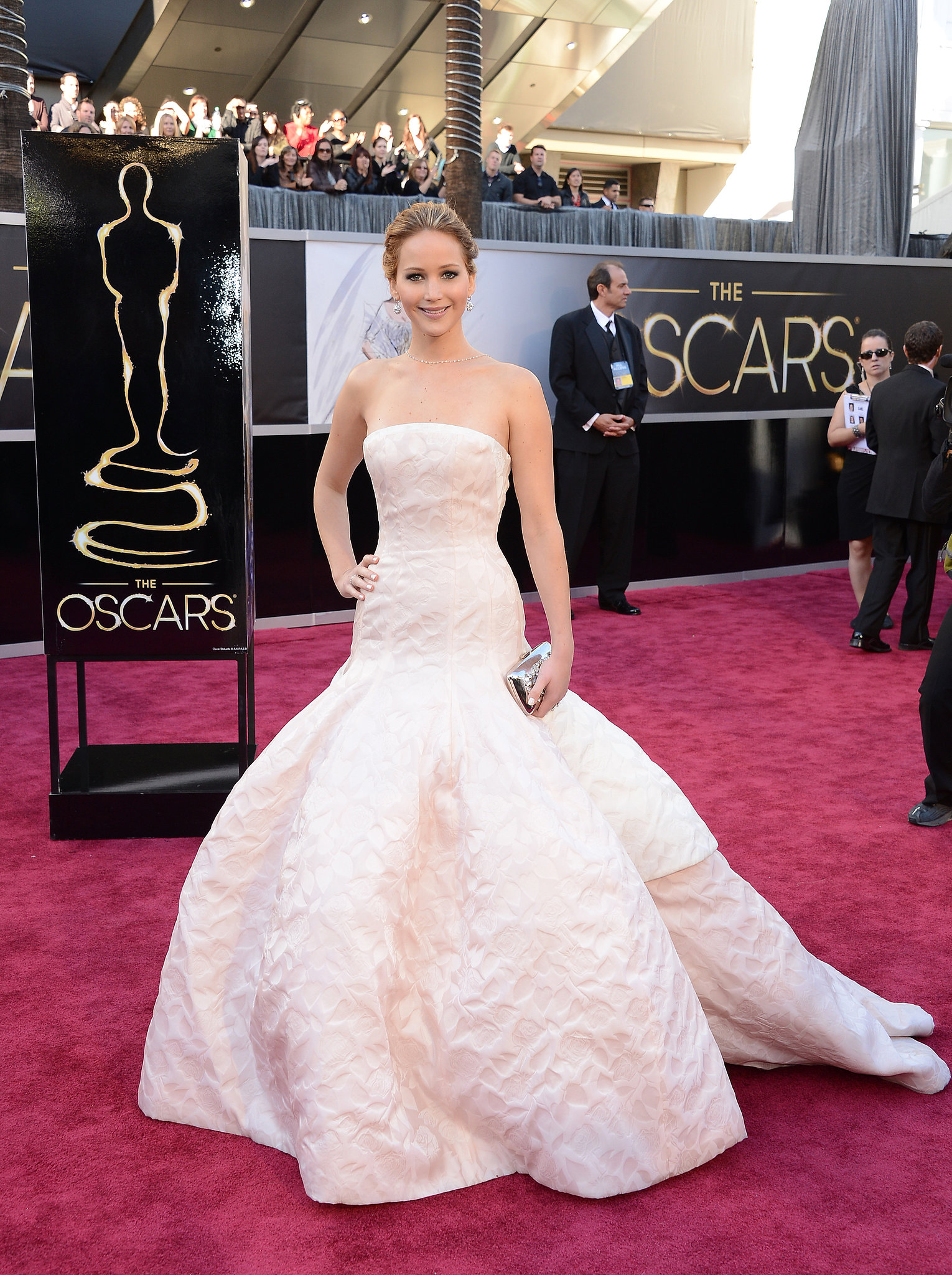 1. Jennifer Lawrence in Christian Dior Haute Couture at the Academy