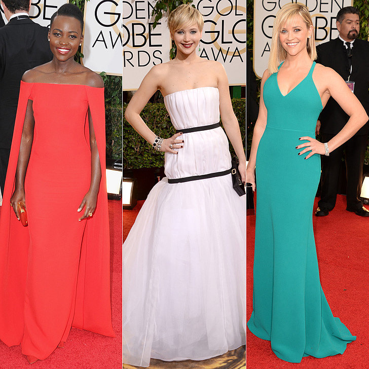 Golden Globes 2014 Red Carpet Dresses