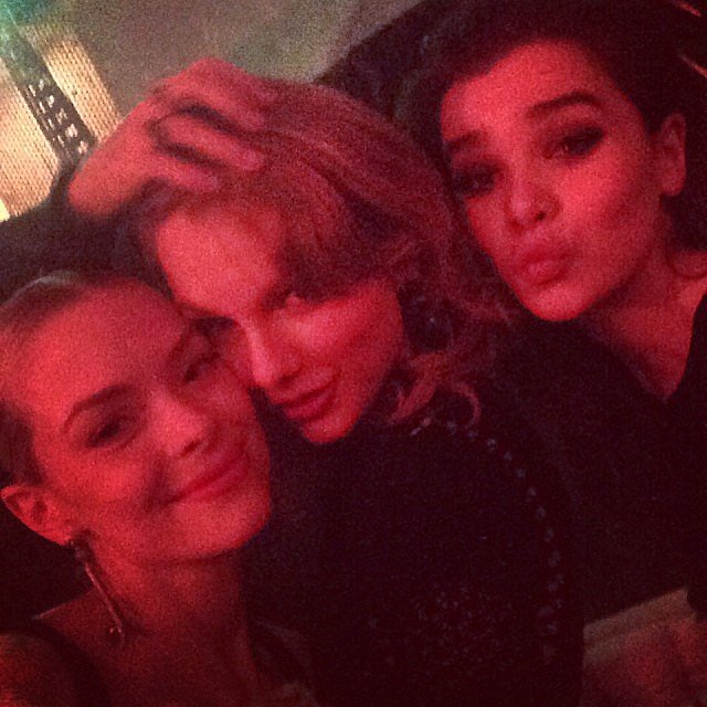 Jaime King took a selfie with Taylor Swift and Hailee Steinfeld at an afterparty.
Source: Instagram user jaime_king
Jaime King took a selfie with Taylor Swift and Hailee Steinfeld at an afterparty.
Source: Instagram user jaime_king