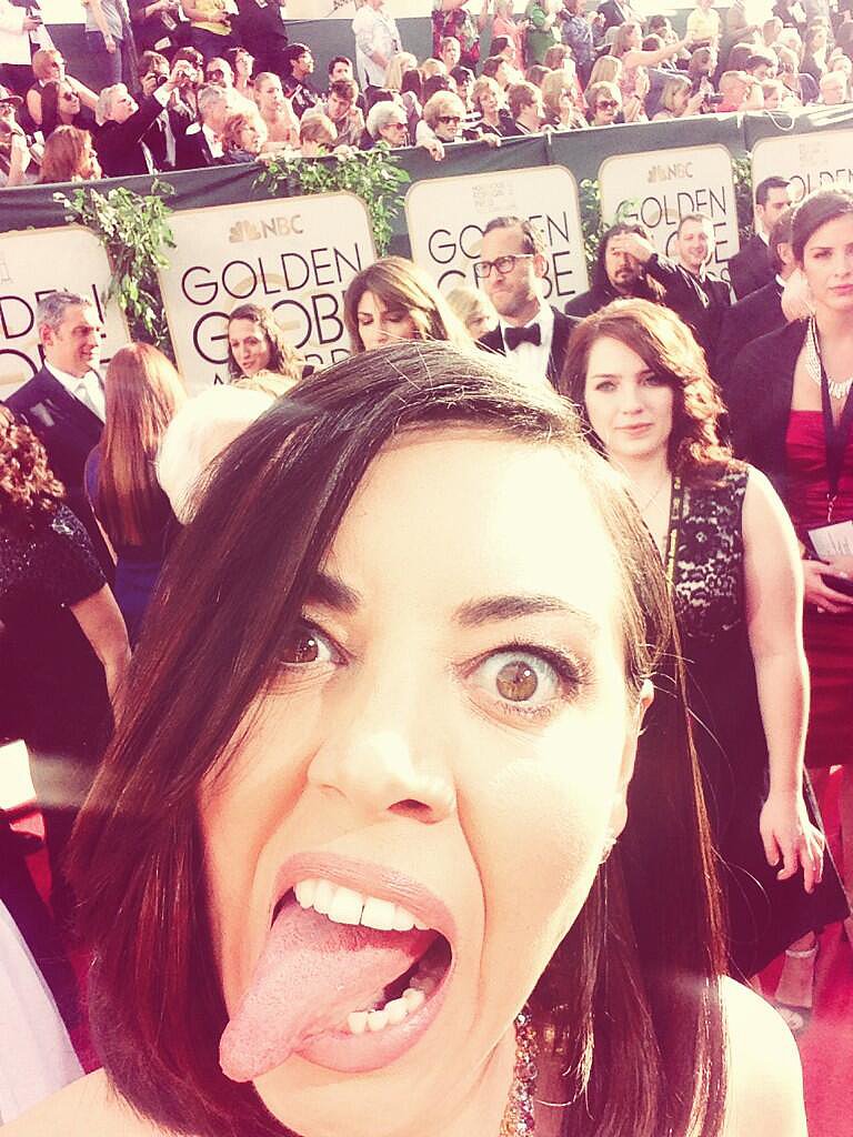 Aubrey Plaza wondered if there was something in her teeth.
Source: Twitter user evilhag
Aubrey Plaza wondered if there was something in her teeth.
Source: Twitter user evilhag