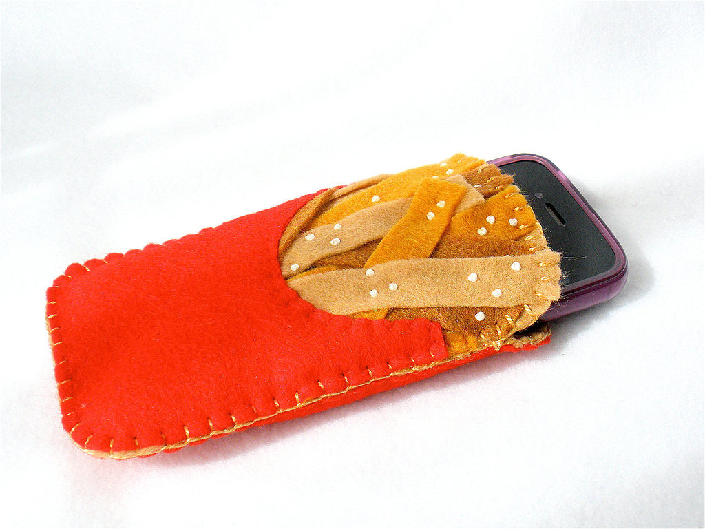 Heart Strings Handmade French Fries Felt iPhone Case Heart Strings Handmade French Fries Felt iPhone Case