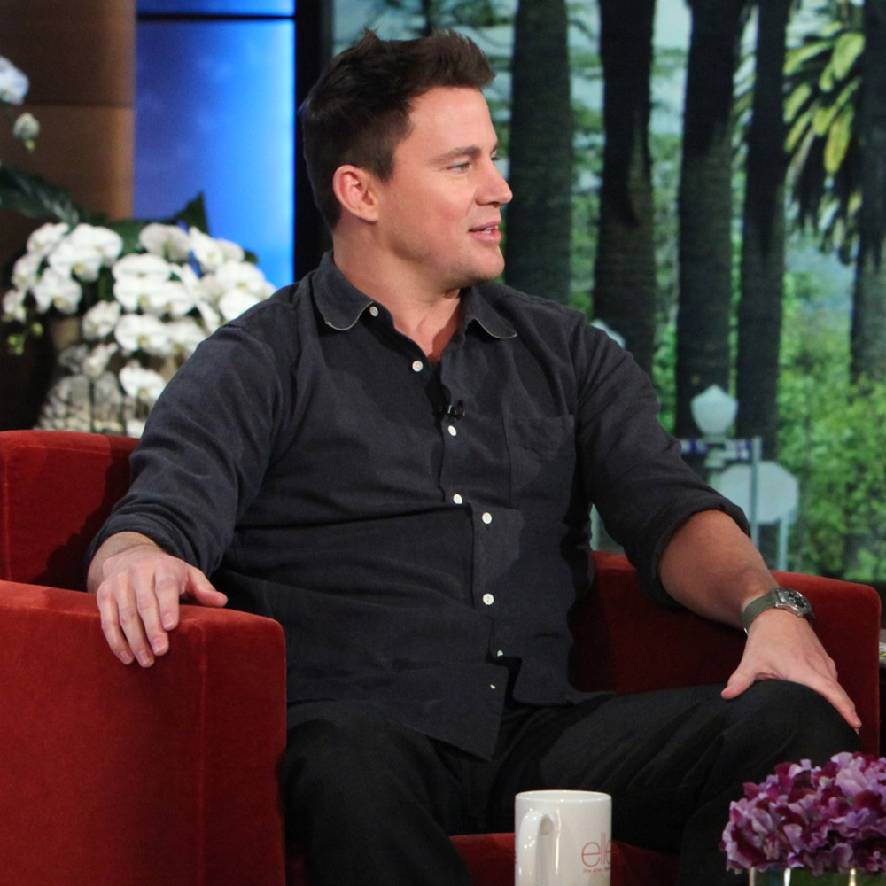 Channing Tatum Says He's "Fat and Happy"