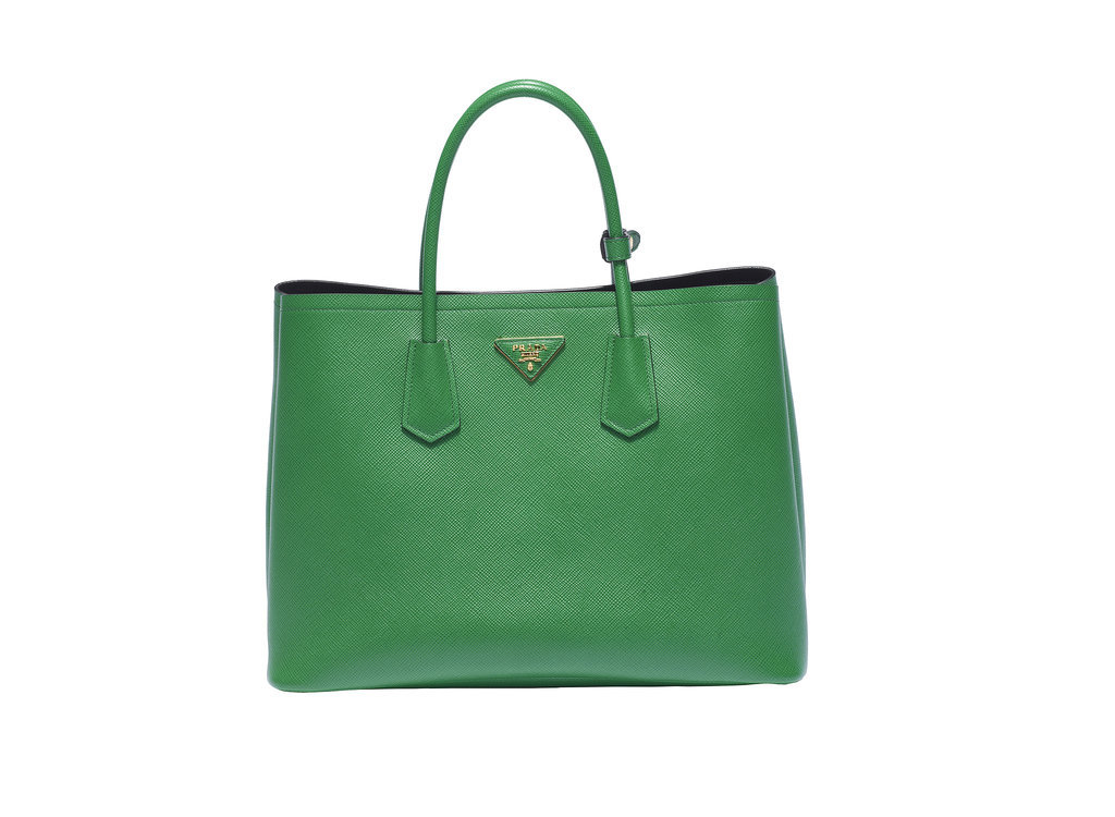 Prada Double Bag in Verde