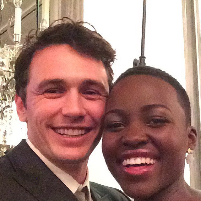 Even James Franco was starstruck by Lupita, as evidenced by this Instagram photo that he - Even-James-Franco-starstruck-Lupita-evidenced