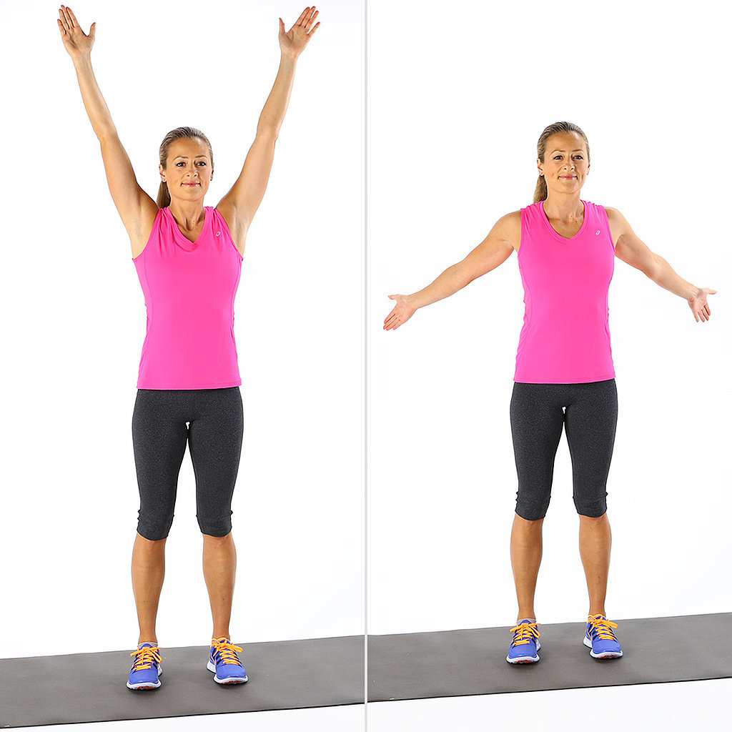 Overhead Arm Circles 5 Moves 5 Minutes Your Quick Cardio Warmup